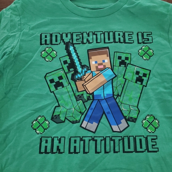 Mindcraft tshirt size large kids 12-14 new - Picture 2 of 4